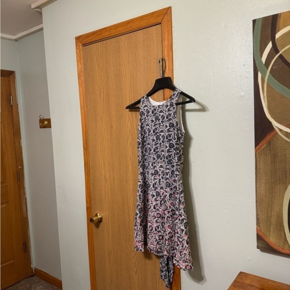 Gap XS Multi-Color w/Floral Print Sleeveless Knee-Length A-Line Dress - EUC
